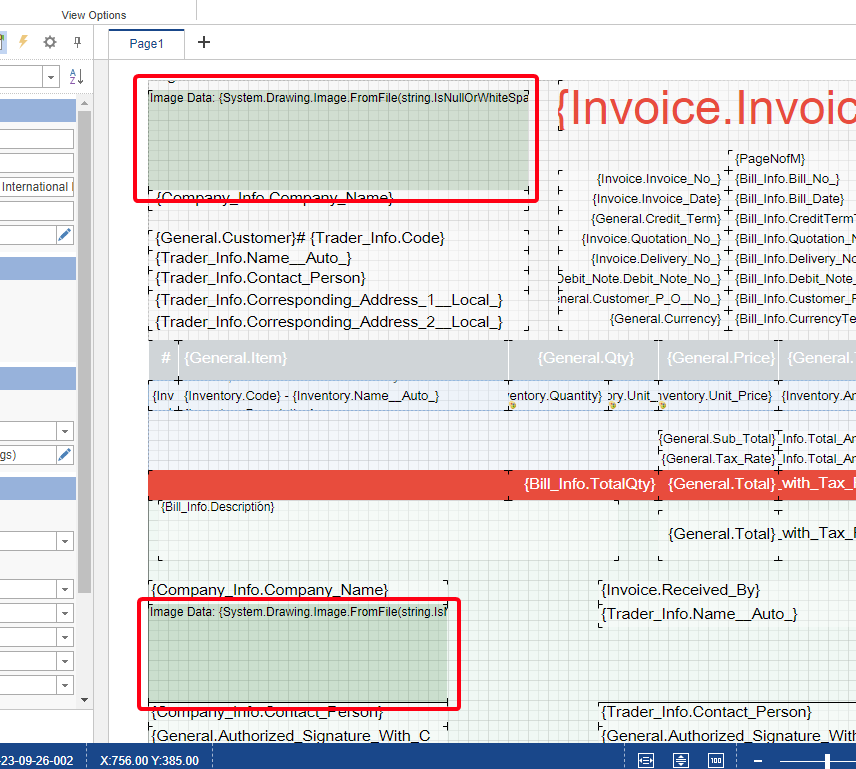 如需刪除,或在個別表單顯示不同的Logo或圖章,也可以直接在自訂表單裡修改 如需刪除,或在個別表單顯示不同的Logo或圖章,也可以直接在自訂表單裡修改